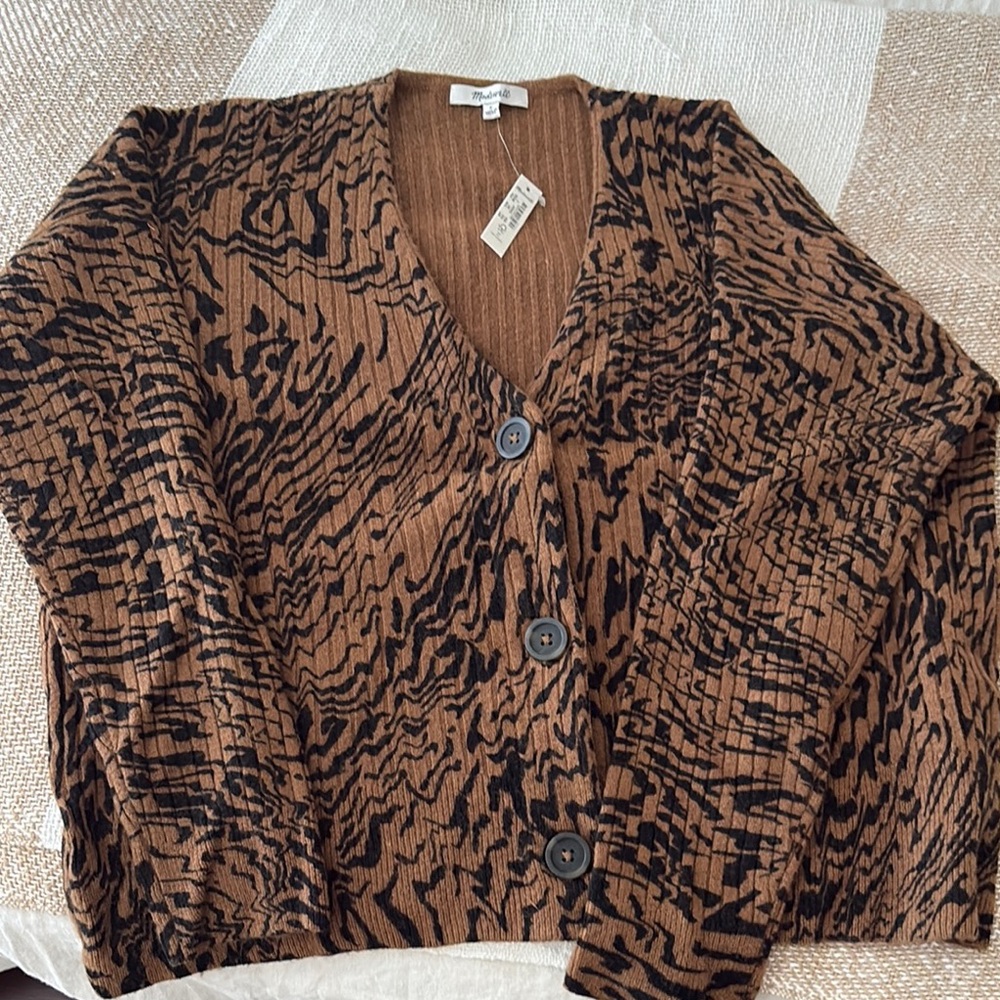 Madewell Cardigan Size Small- NWT